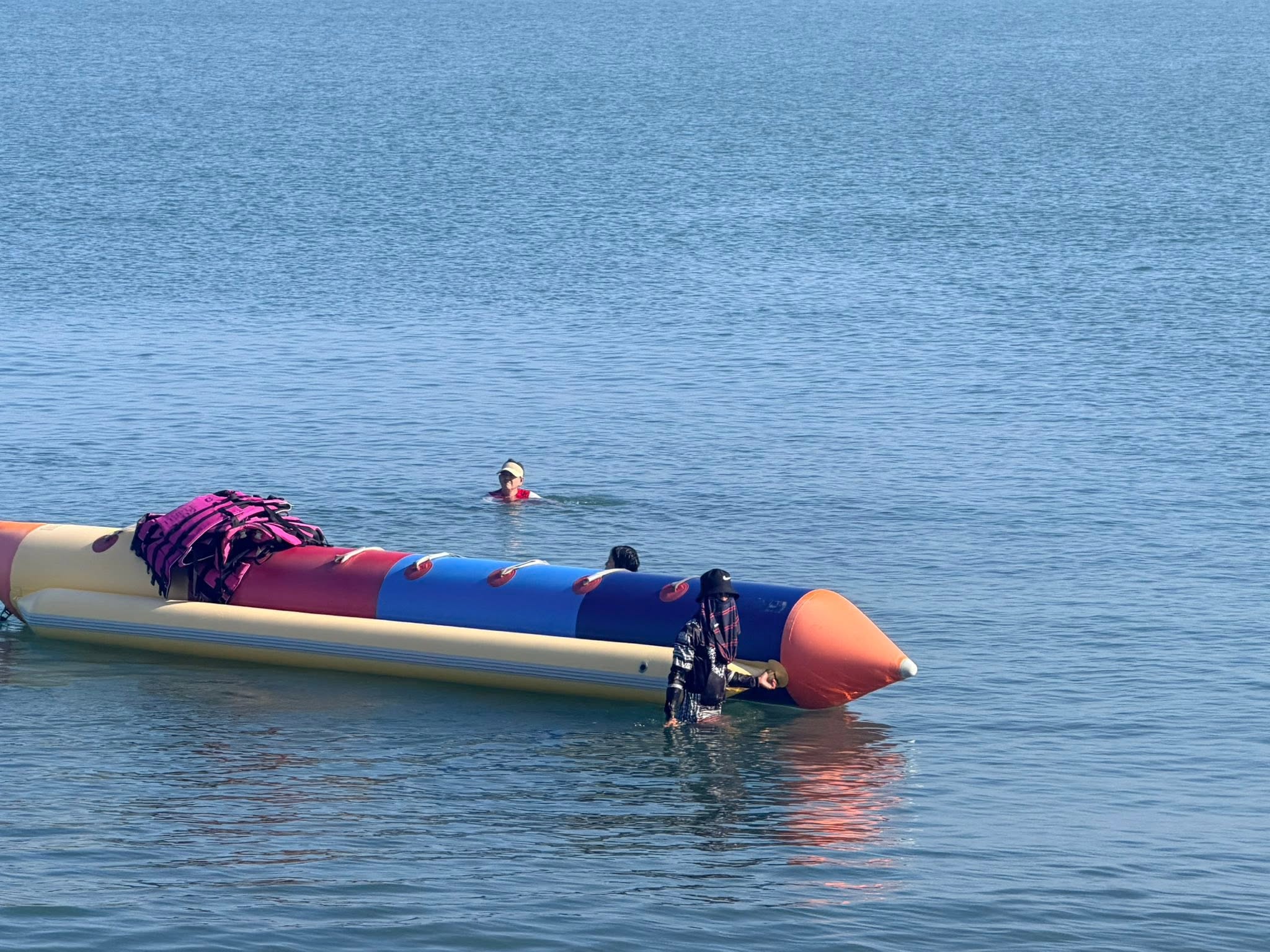 Banana Boat Rides at S&D Beach House and Cottages