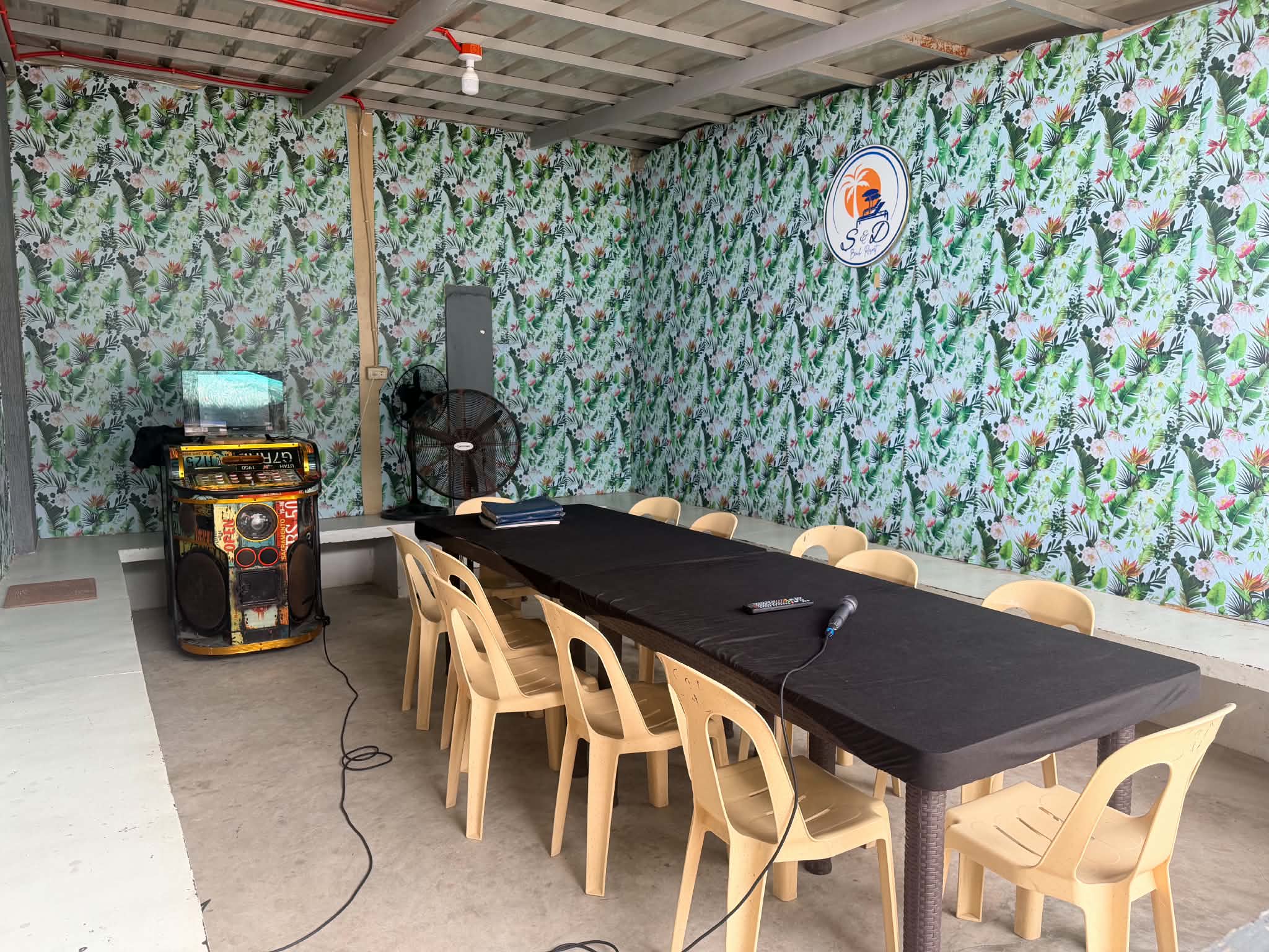 Videoke at S&D Beach House and Cottages